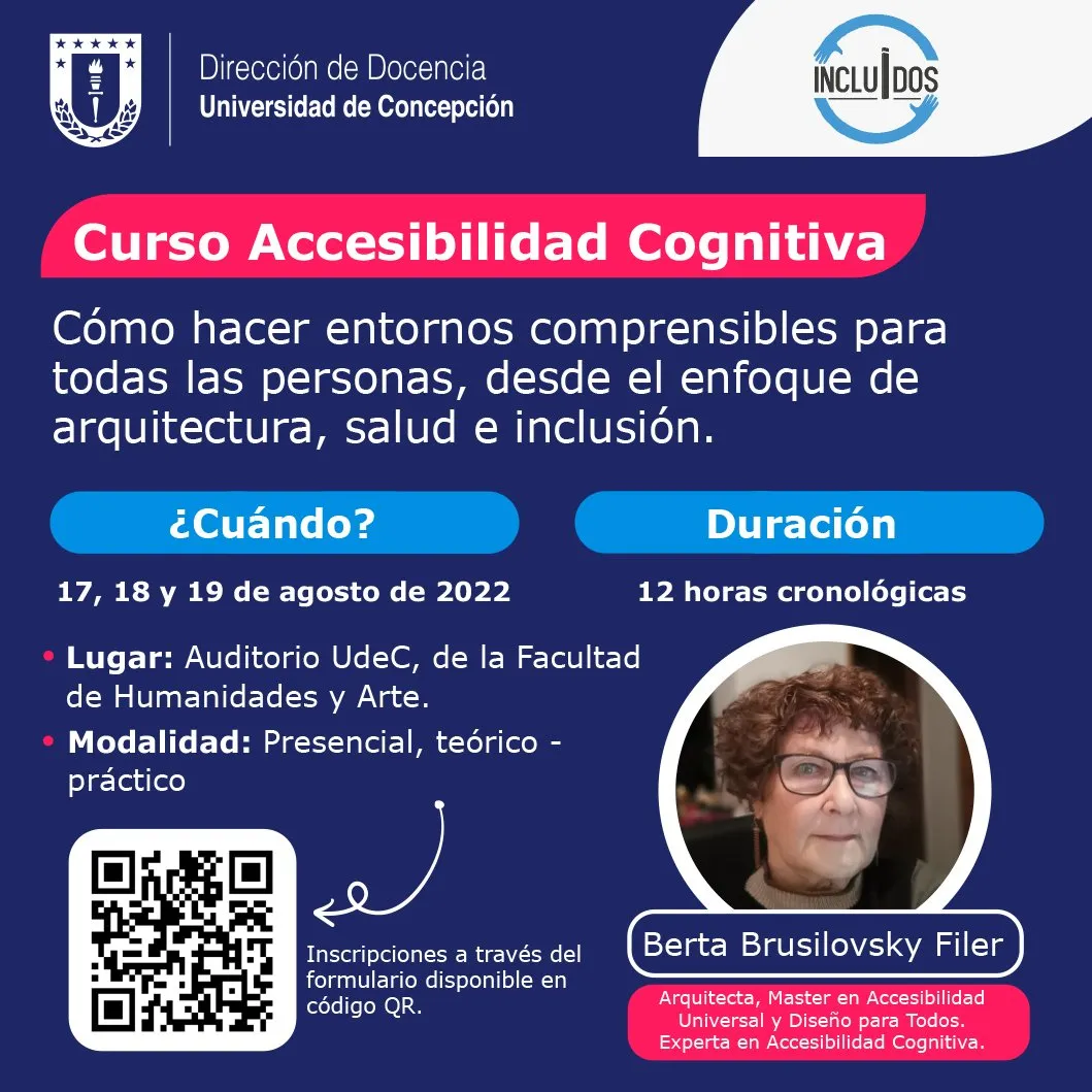 cartel de webinario berta