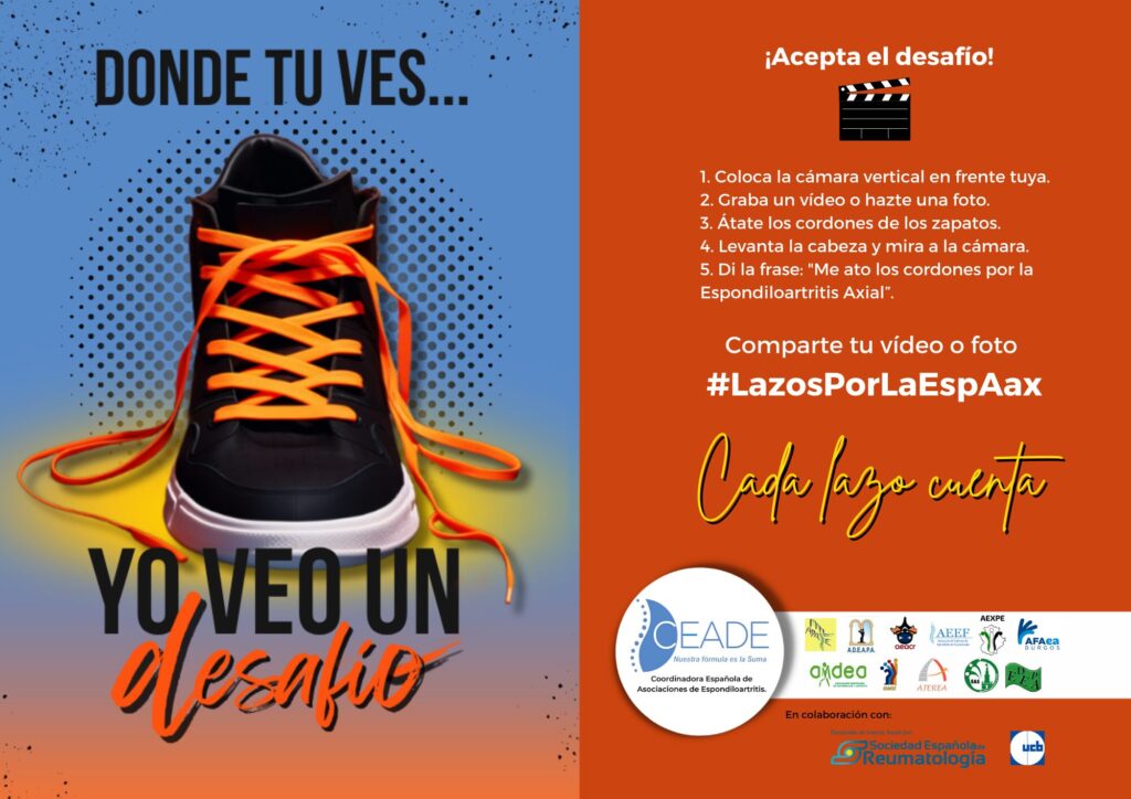 campaña átate los cordones por la espondiloartritis