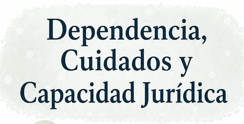 recorte del cartel de dependencia y cuidados
