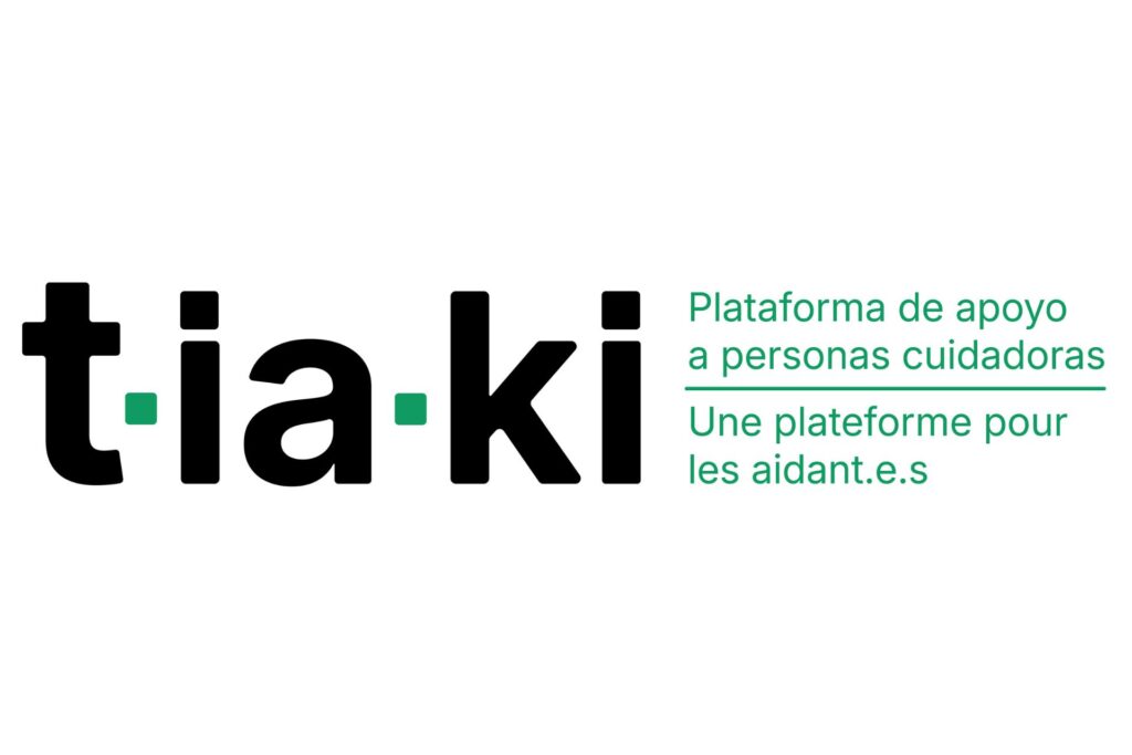 Logo de la plataforma de apoyo a personas cuidadoras T-IA-KI