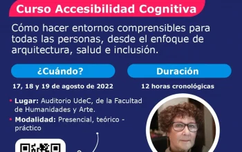 Curso sobre accesibilidad cognitiva con berta brusilovsky, especialista en neurociencia y arquitectura