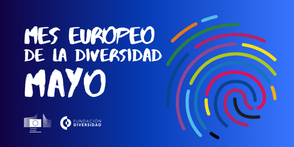 cartel del mes europeo de la discapacidad